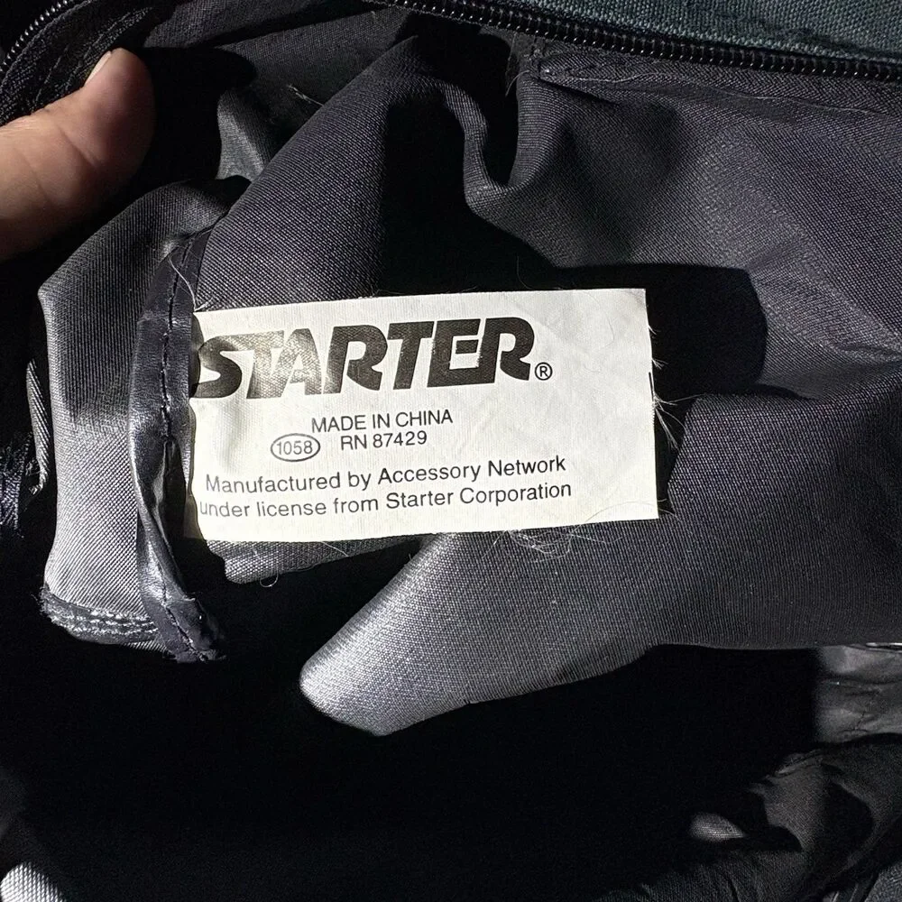 Vintage Starter Backpack 90s Green/Yellow